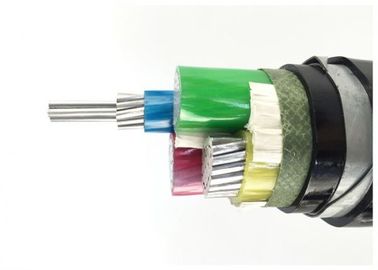 Laag voltage 1 Kern 5 boort van het de Kabel600v Staal van XLPE de Elektrokabel van de Draad Gepantserde Xlpe uit